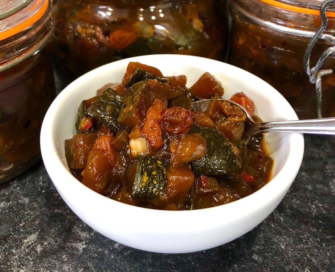 Spicy Marrow Chutney Recipe